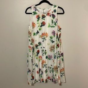Floral Size 14 Calvin Klein Dress
